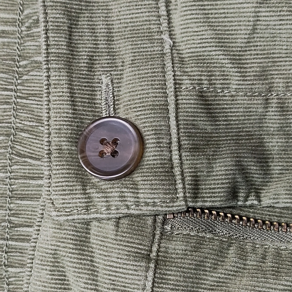 Universal Thread | Women's Green Ribbed Cotton St… - image 3